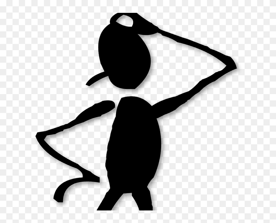 Transparent Man Painting Clipart - Art People Thinking - Png Download