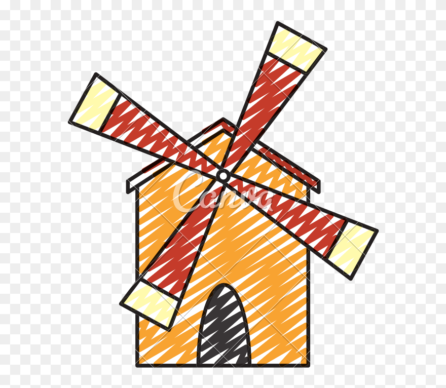 Windmill Clipart