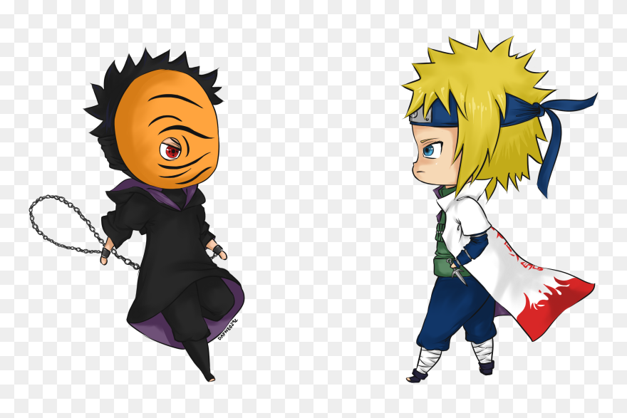 Minato Namikaze Obito Uchiha Kakashi Hatake Itachi - Minato Namikaze Obito Clipart