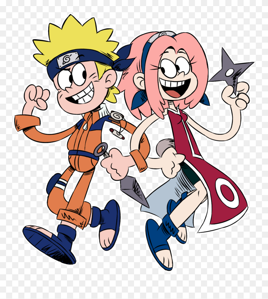 Mad Clipart Bombastic - Naruto The Loud House - Png Download
