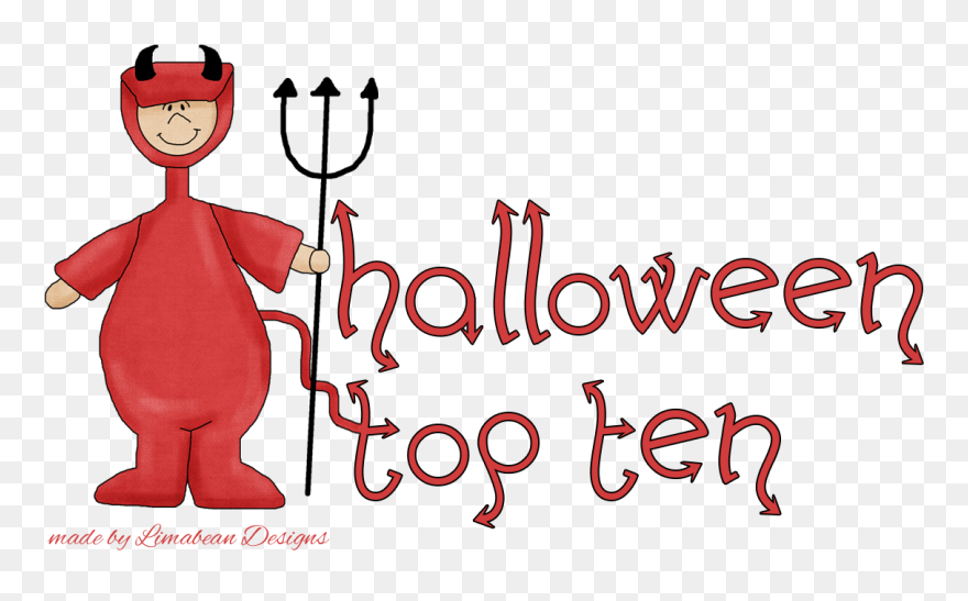 Halloweentopten - Cartoon Clipart