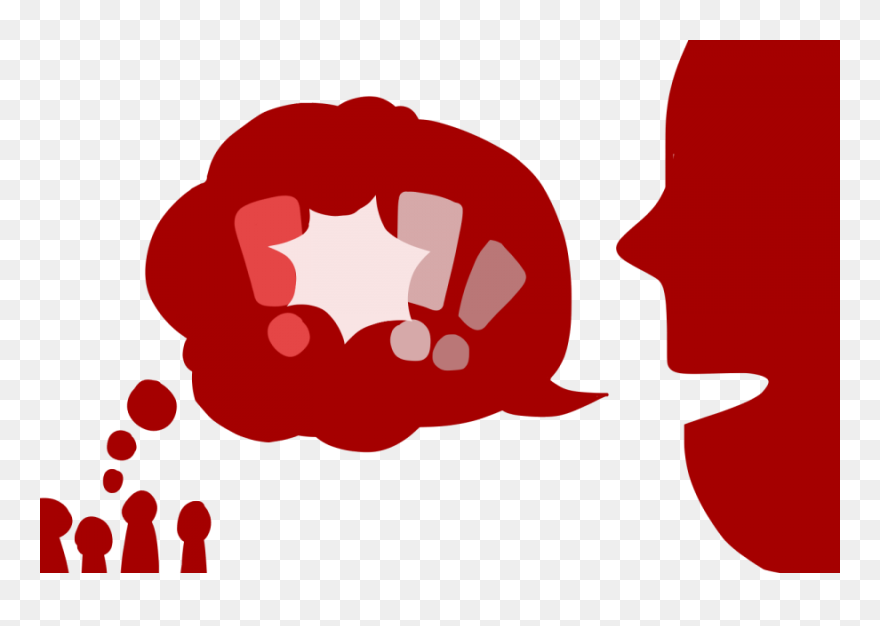 Aggressive Rhetoric Propagated By Public Figures Can Clipart