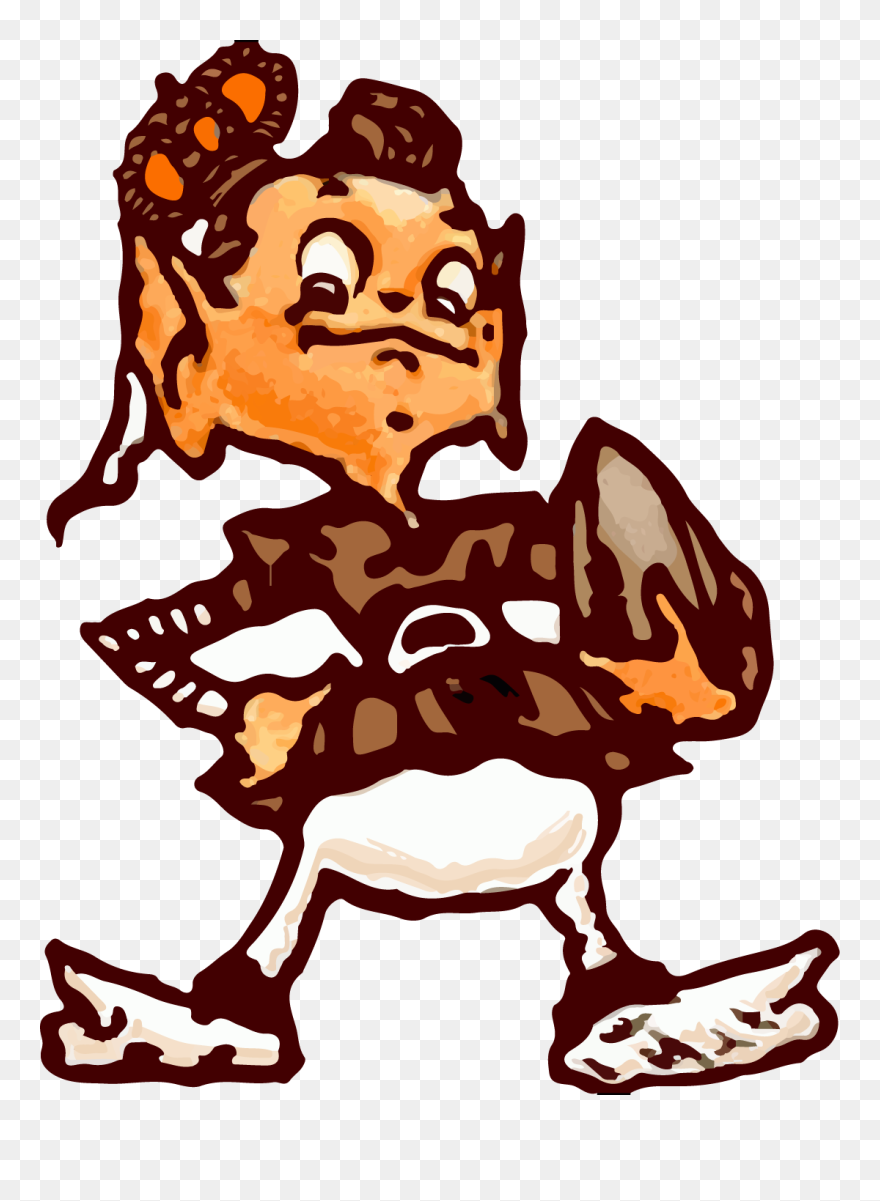 Cleveland Browns First Logo Clipart