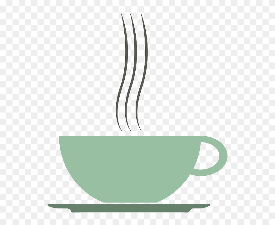 Cup Cafe, Coffee, Cup - Tea Cups Vector Png Clipart