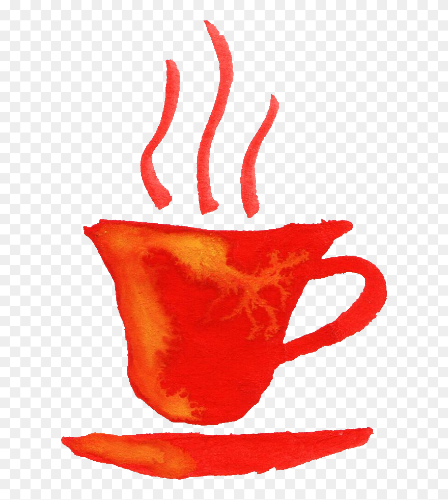 Suluboya Kahve Fincanı Clipart