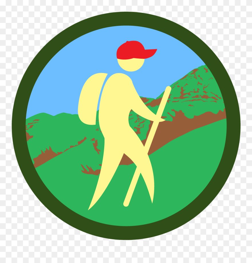 Badges Lean Teen Reshaping - Hiking Badge Png Clipart