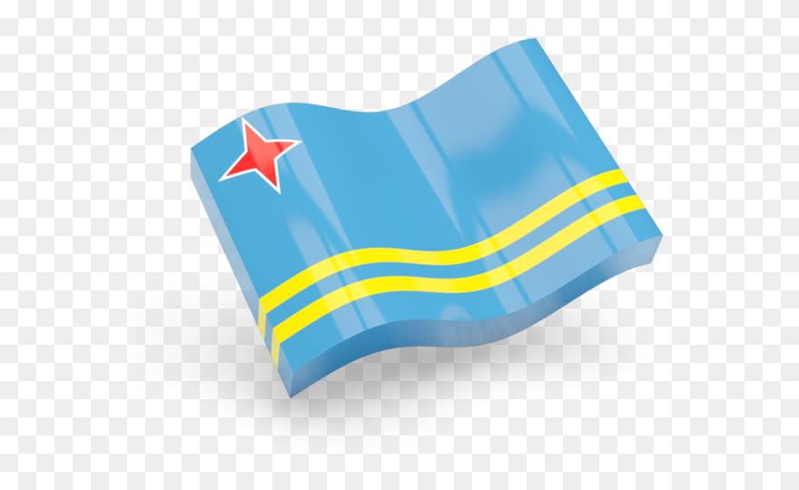 Aruba Flag Png Transparent Images - Transparent Flag Aruba Clipart
