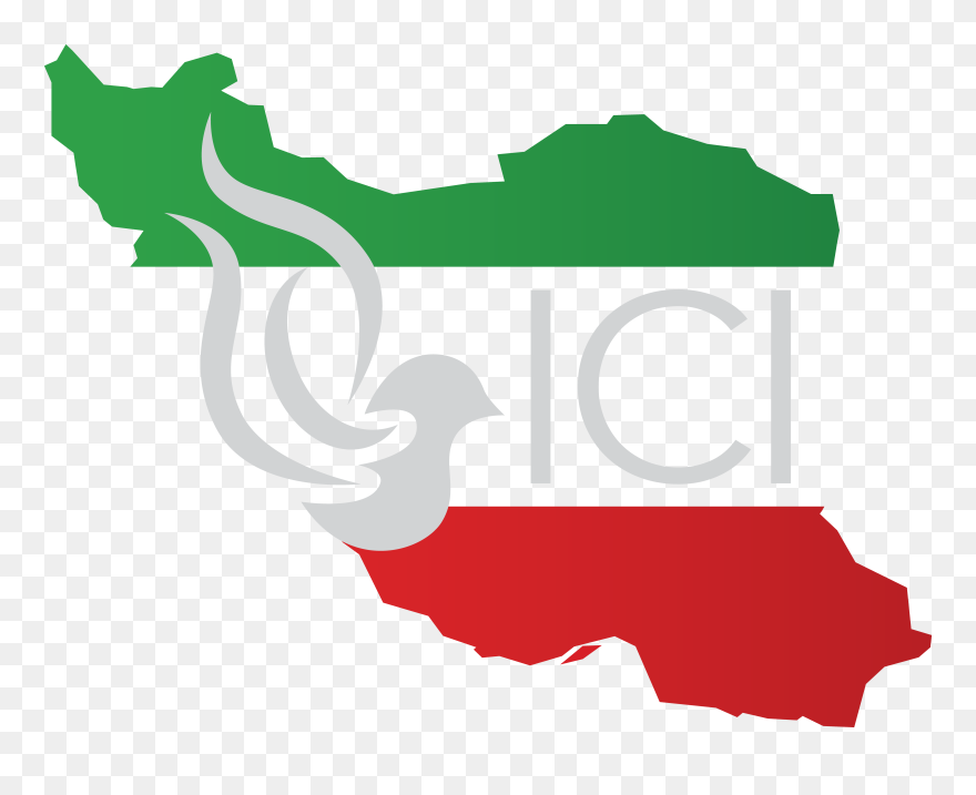 Iran Flag & Map - Ristorante Cristian Magri Clipart