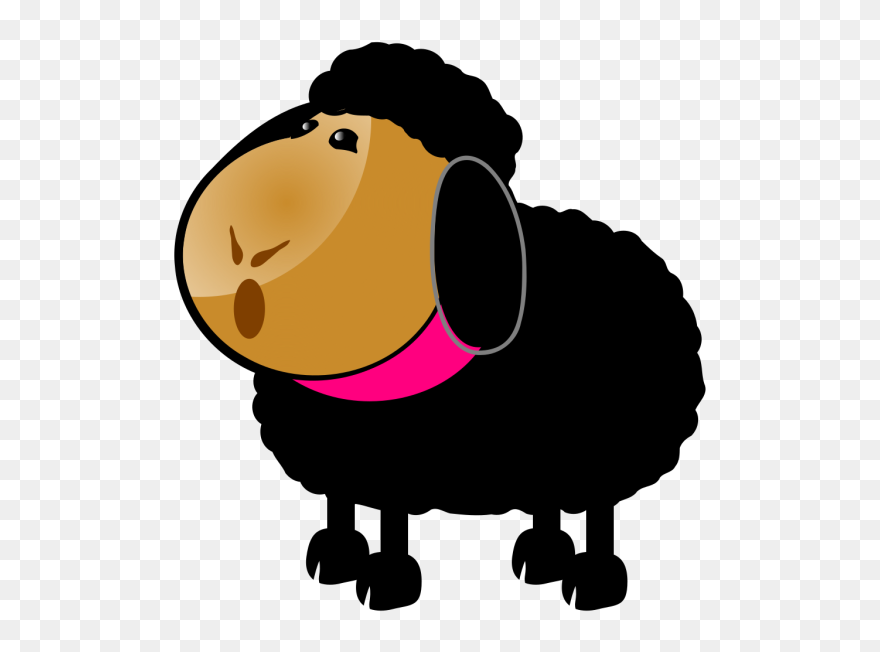 Black Sheep Png Clip Art - Clip Art Baa Baa Black Sheep Transparent Png