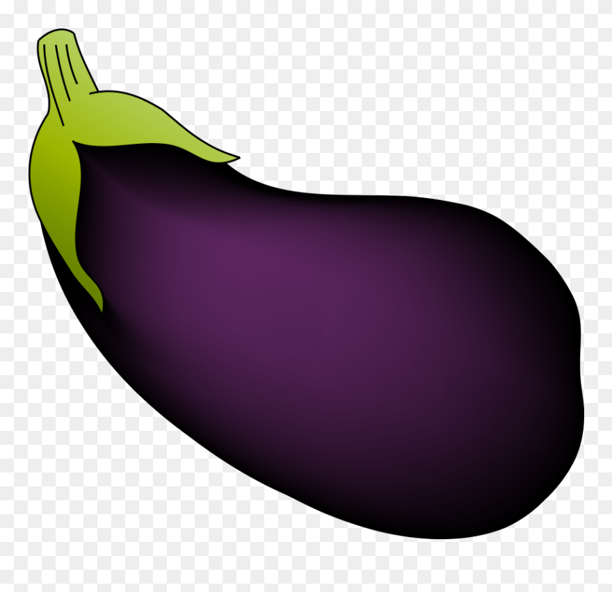 Hand-painted Eggplant Png Download - Eggplant Clipart