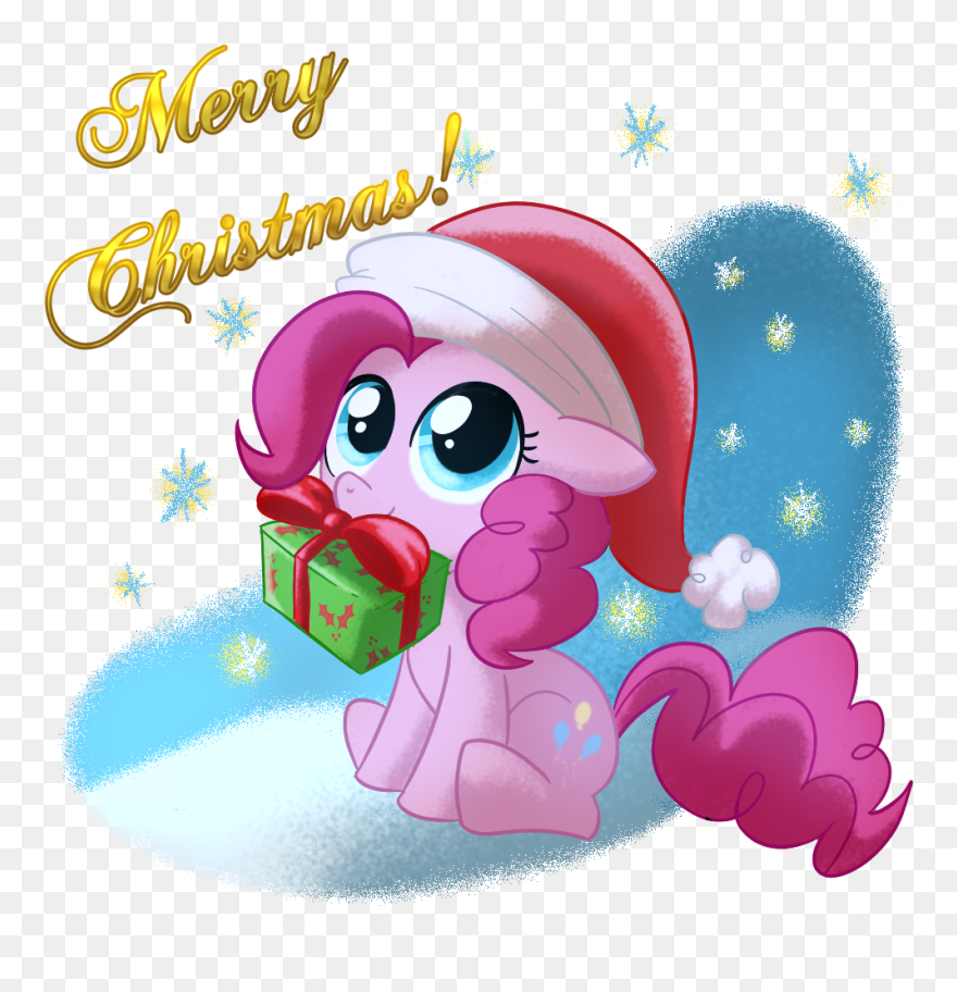 Pinkie Pie Rarity Twilight Sparkle Rainbow Dash Pony - Merry Christmas My Little Pony Clipart