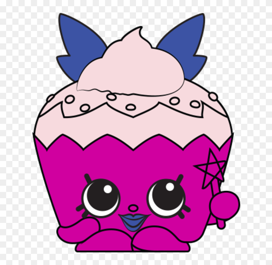 Sarah Fairy Cake - Shopkins Sarah Fairy Cake Clipart