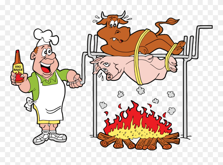 1461486 Png By Clipartofcom - Bbq Cow Transparent Png