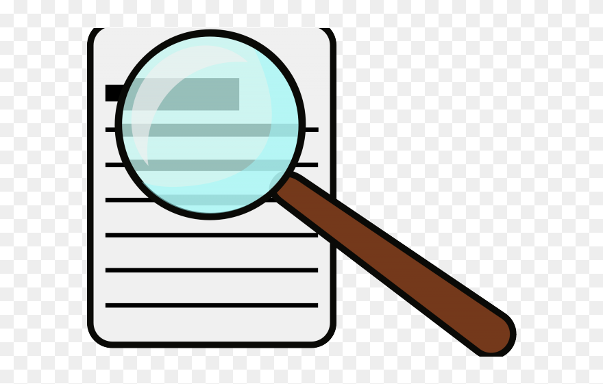 Detective Magnifying Glass Clipart - Png Download