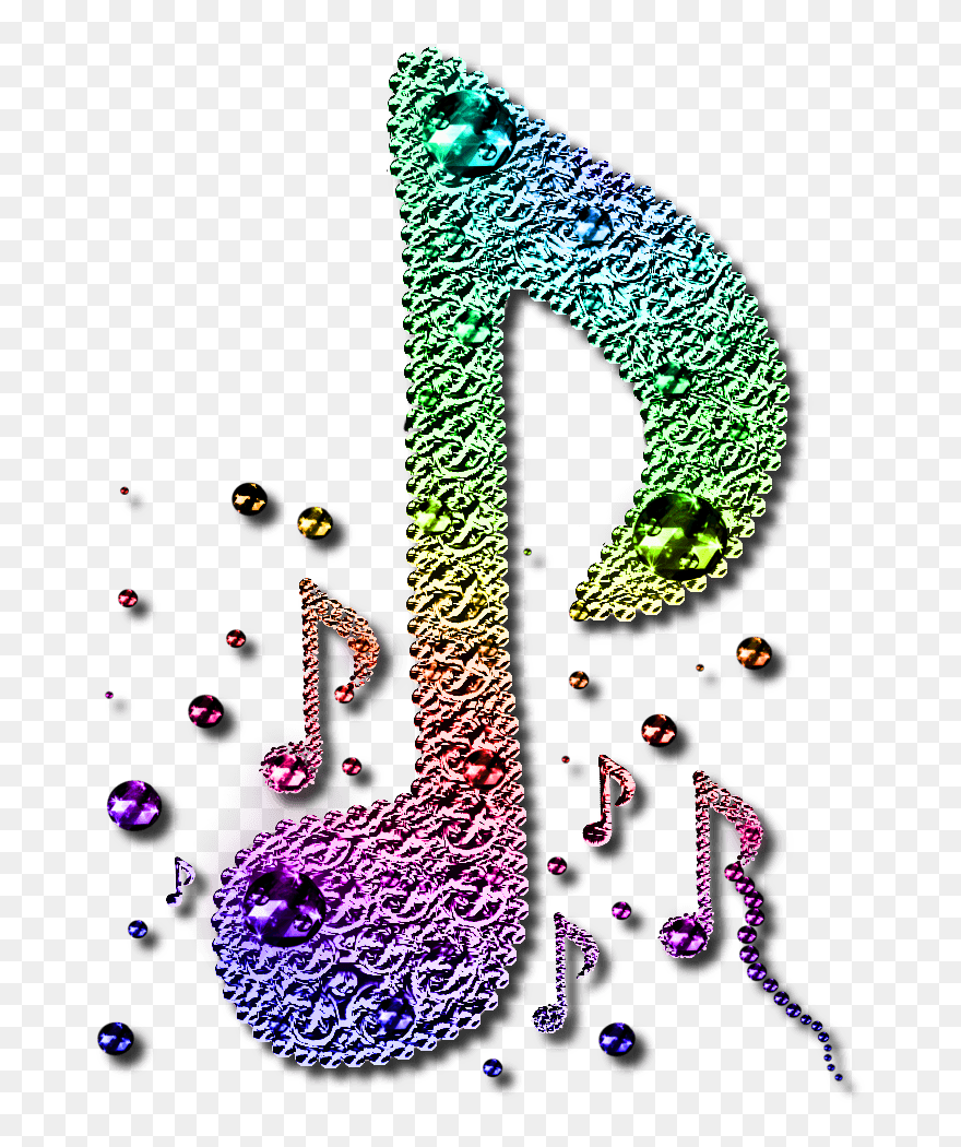 Trial Clipart - Colorful Png Clipart Transparent Png Music Notes