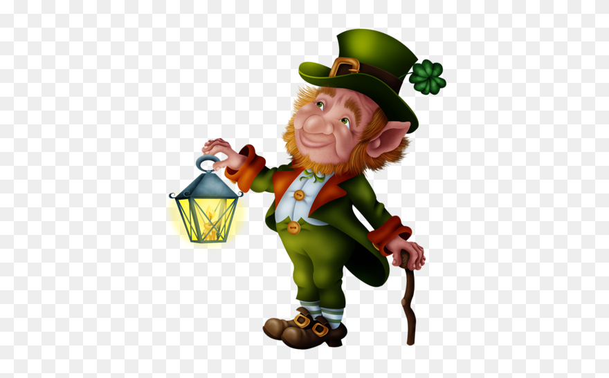 #patricks #gnomes #clipart #freetoedit - Clip Art Leprechaun Transparent Background - Png Download