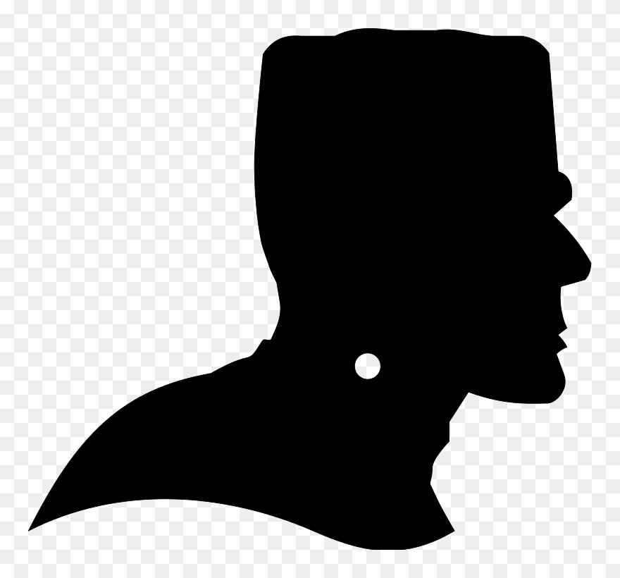 Frank Clip Art Download - Frankenstein Monster Silhouette - Png Download