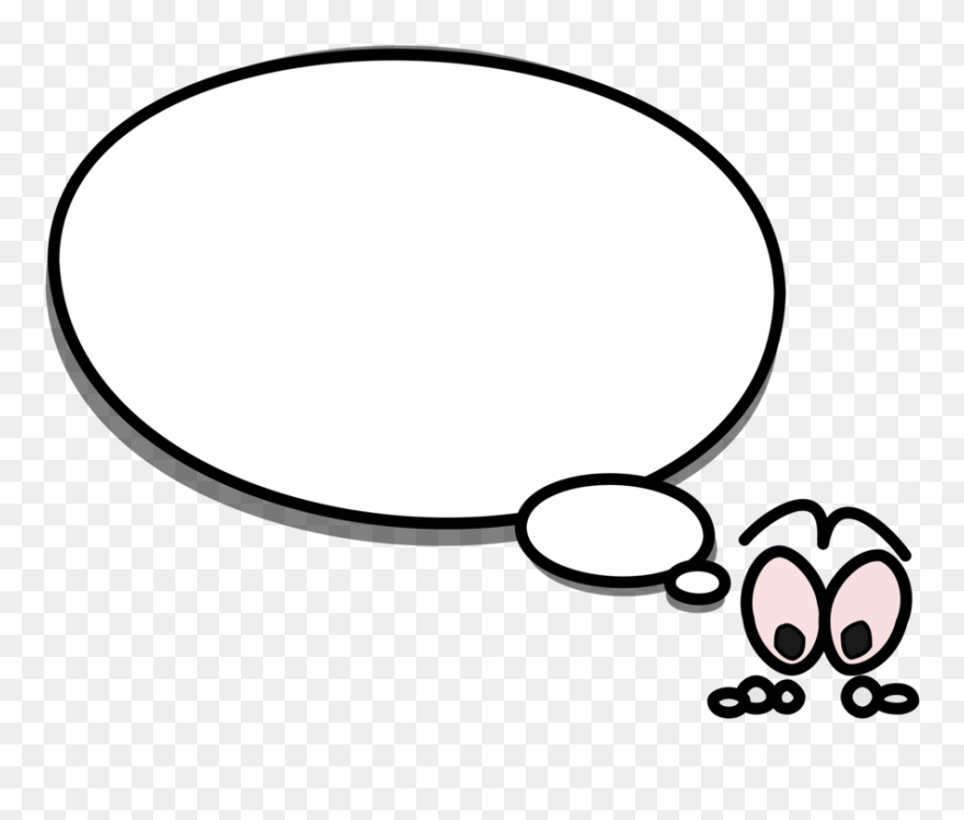 Line Art,area,monochrome Photography - Person Speech Bubble Clipart - Png Download