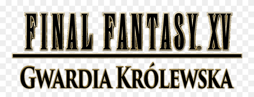 Final Fantasy Xv Text Png - Final Fantasy Clipart