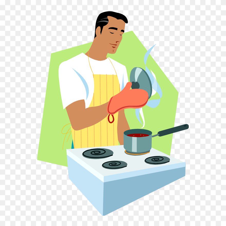 Cook Clipart House Husband - Png Download