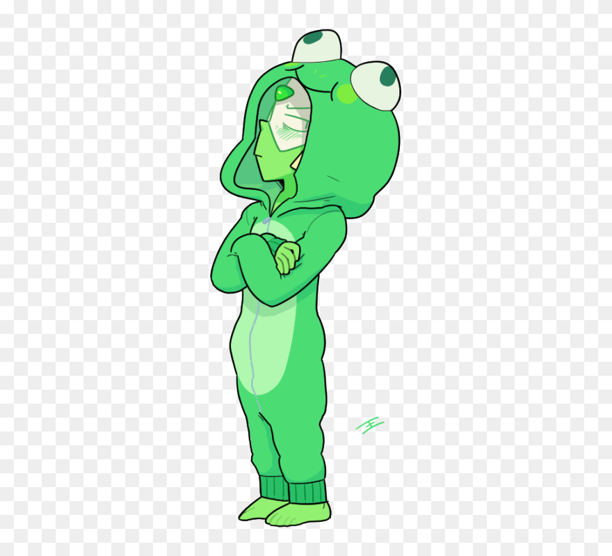 Beach City Bugle Drawing Things Out - Steven Universe Peridot Pajamas Clipart