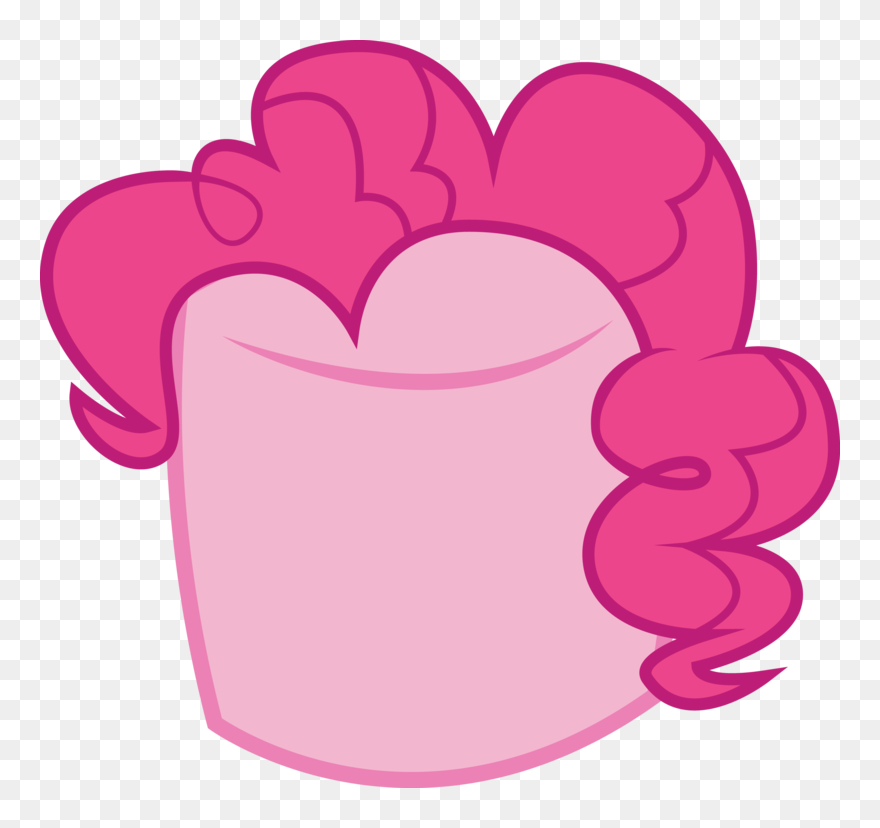Pinkie Pie Marshmallow Vector By Vinylvortex - Marshmallow Pinkie Pie Clipart