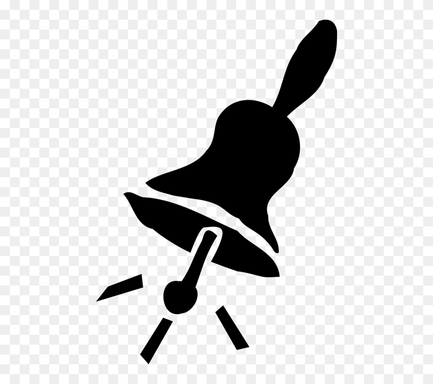 School Bell Ringing Clipart Svg Royalty Free Library - Png Download