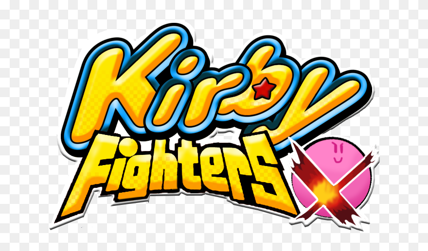 “well Guys, Here’s The Final Logo I Hope You Like It - Kirby Fighters X Clipart