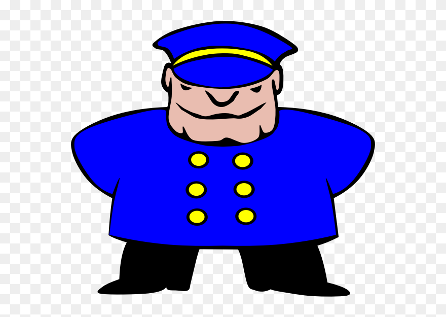 Man Standing - Security Guard Clipart Transparent - Png Download