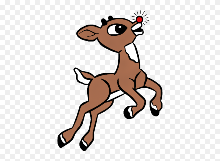 Dibujos Rudolf El Reno Clipart