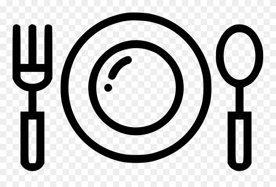 Dinner Plate Icon Clipart