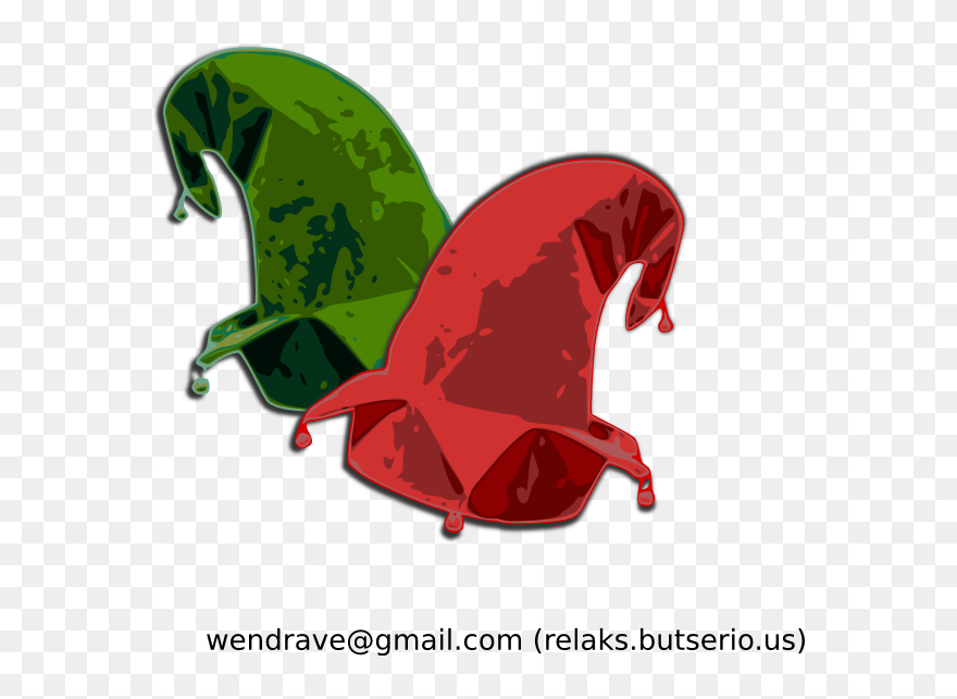 Hat Svg Clip Arts - Elf Hat Clip Art - Png Download