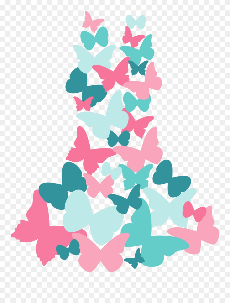 Butterfly Shapes Clipart