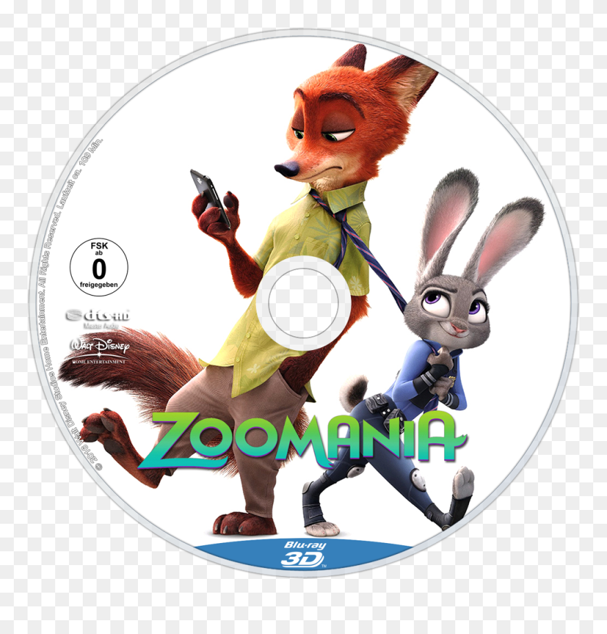Image Id - - Zootropolis Nick And Judy Clipart