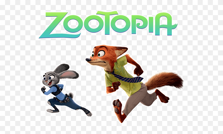 To Zootopia Coloring Pages - Zootopia Characters Png Hd Clipart