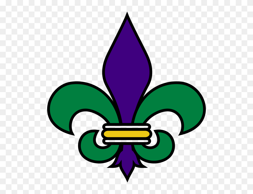 Gray Fleur De Lis Clipart