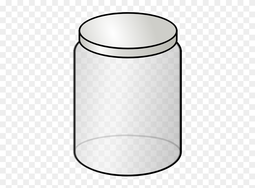 Glass Jar - Cartoon Glass Jar Jar Transparent Background Clipart