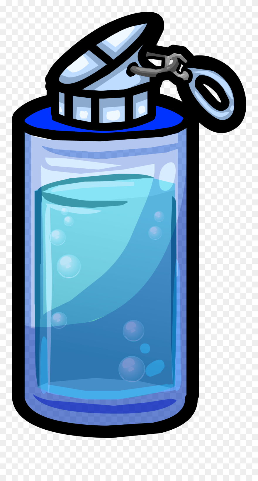 Water Bottle Clip Art, Hd Png Download - Reusable Water Bottle Clipart Transparent Png