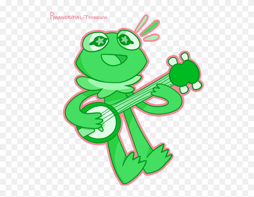 Kawaii Kermit Drawing Clipart