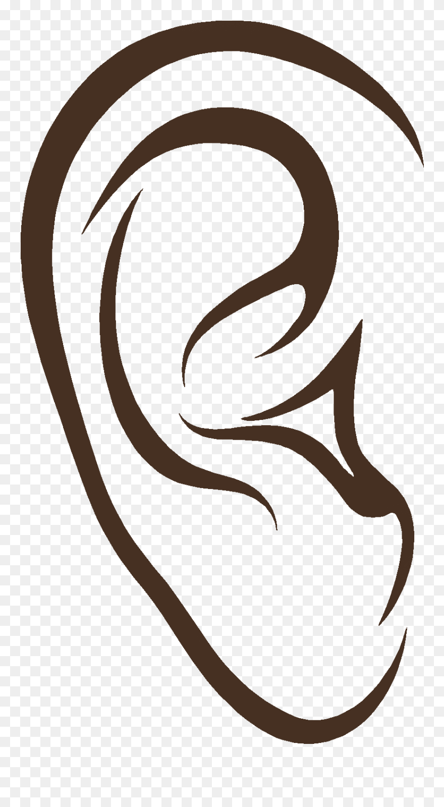 Hearing Loss Ear Anatomy Audiology - Not Hearing Png Clipart