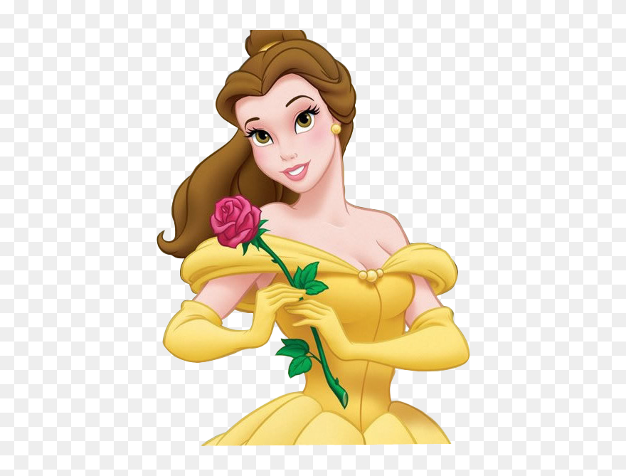 Princess Beauty And The Beast Png Image - Cartoon Belle Beauty And The Beast Clipart