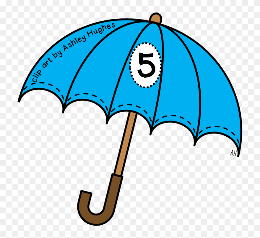 Fractions Clipart Sixth - Umbrella - Png Download