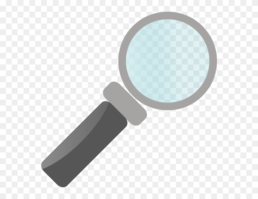 Magnifying Glass Flat Png Clipart