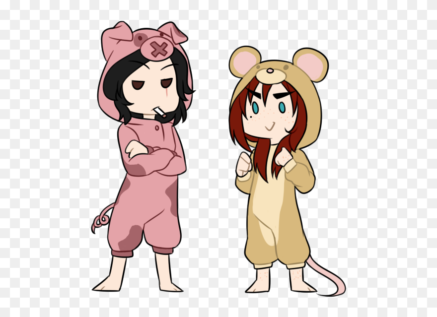 Chibi Girl Drawing Clipart