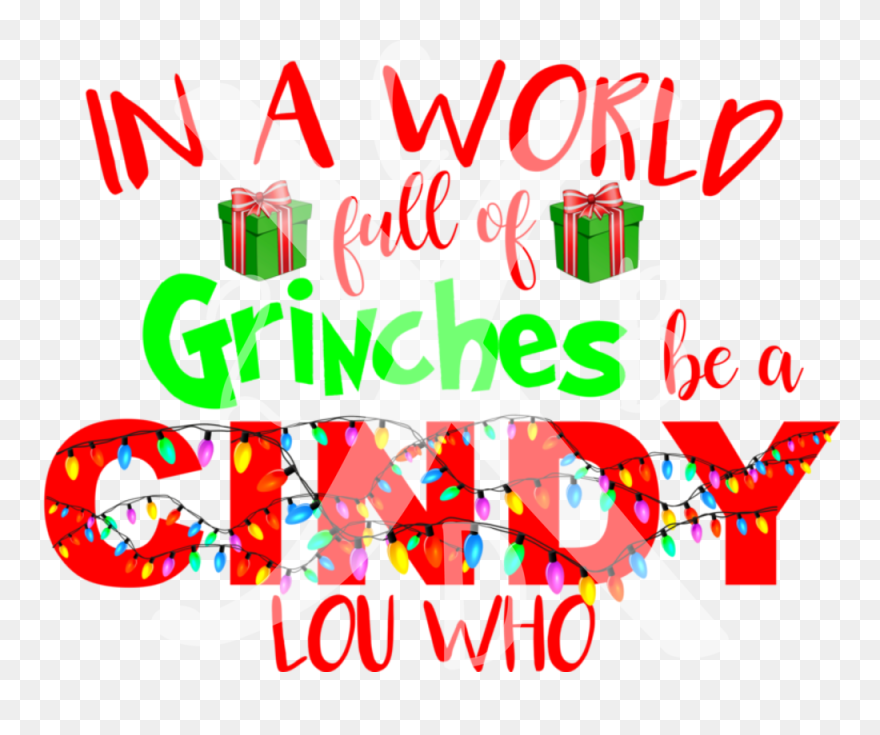 Cindy Lou Who Clipart - Png Download