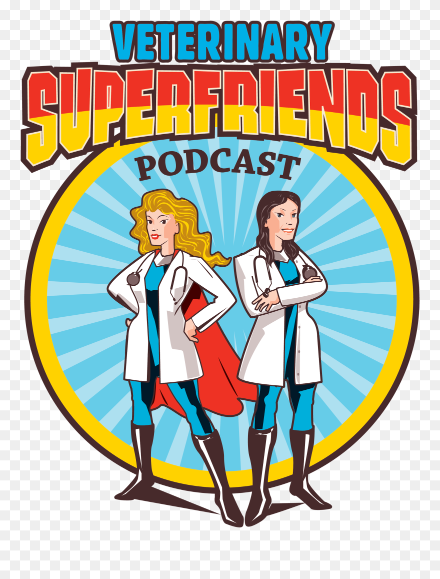 Veterinary Super Friends Episode - Cartoon Clipart