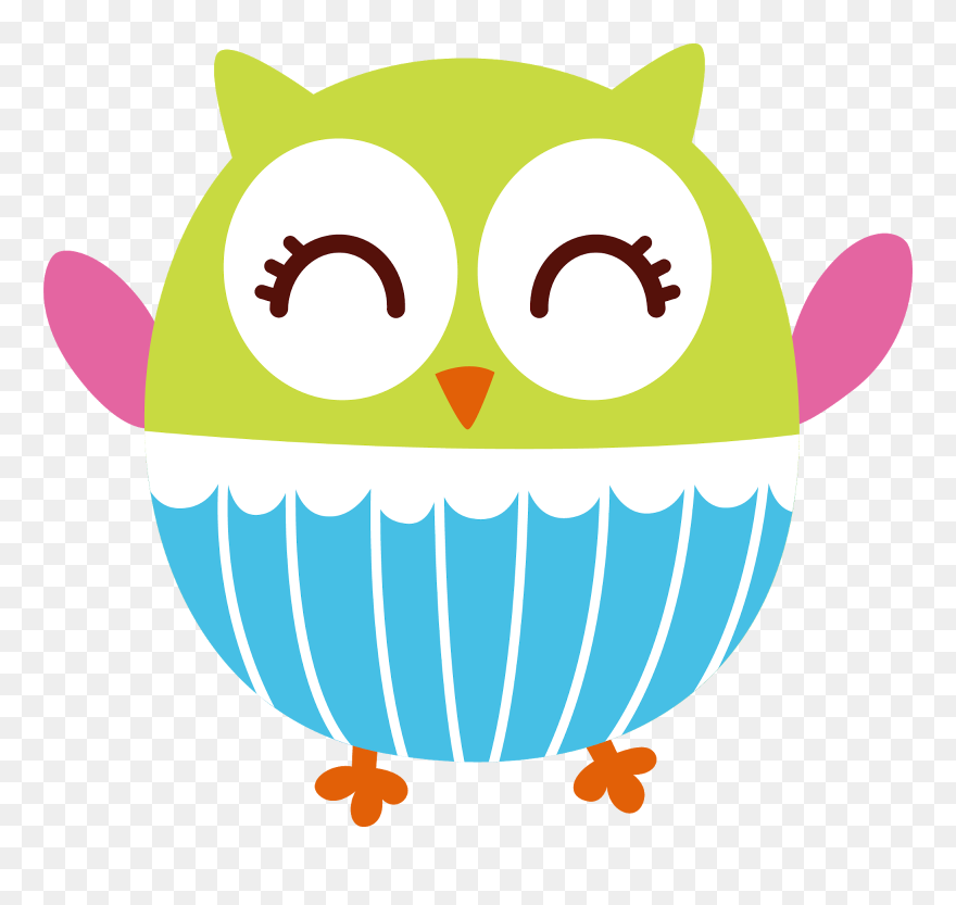 So Pretty Owls Clipart - Buho Color Verde Agua Png Transparent Png