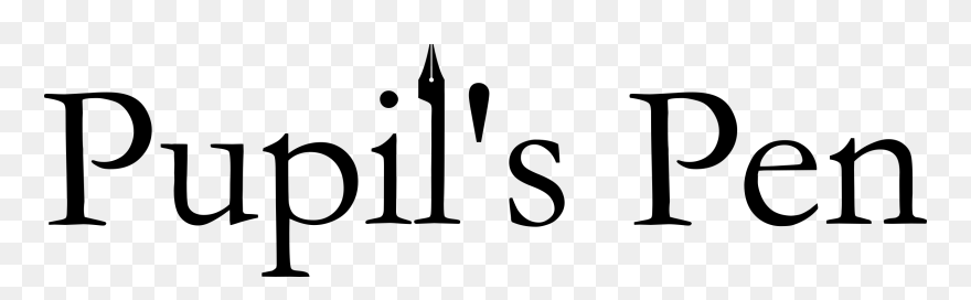 Pupil"s Pen - Calligraphy Clipart