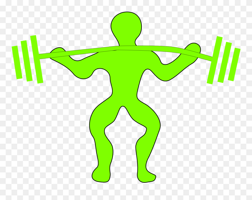 Lifting Weights Clipart - Png Download