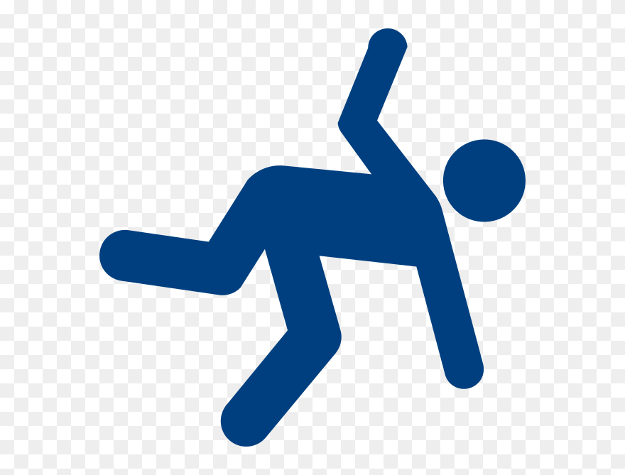 Clip Art Fall Down - Png Download